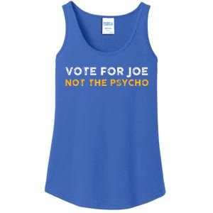 Vote For Joe Not The Psycho 2024 Ladies Essential Tank