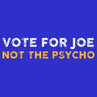Vote For Joe Not The Psycho 2024 16 in Basic Backpack