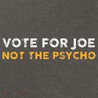 Vote For Joe Not The Psycho 2024 Cotton Canvas Backpack