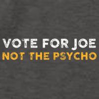 Vote For Joe Not The Psycho 2024 Vector Backpack