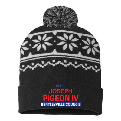 Vote For Joseph Pigeon Iv USA-Made Snowflake Beanie