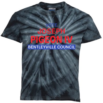 Vote For Joseph Pigeon Iv Kids Tie-Dye T-Shirt