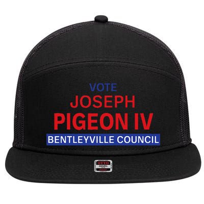 Vote For Joseph Pigeon Iv 7 Panel Mesh Trucker Snapback Hat