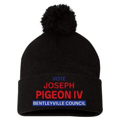 Vote For Joseph Pigeon Iv Pom Pom 12in Knit Beanie