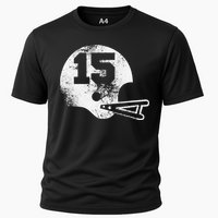 Vintage Football Jersey Number 15 Cooling Performance Crew T-Shirt