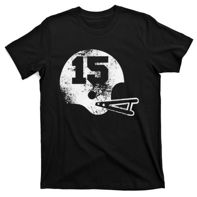 Vintage Football Jersey Number 15 T-Shirt