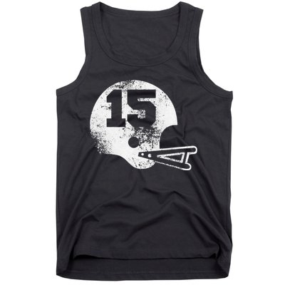 Vintage Football Jersey Number 15 Tank Top