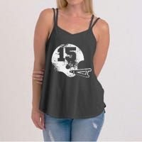 Vintage Football Jersey Number 15 Women's Strappy Tank