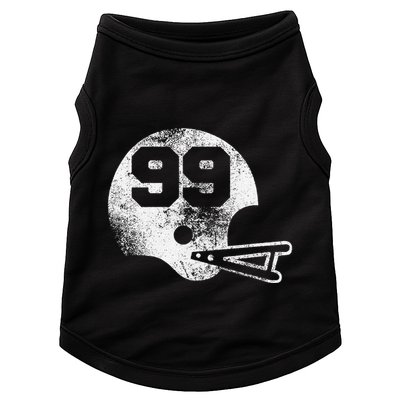 Vintage Football Jersey Number 99 Player Number Doggie Tank