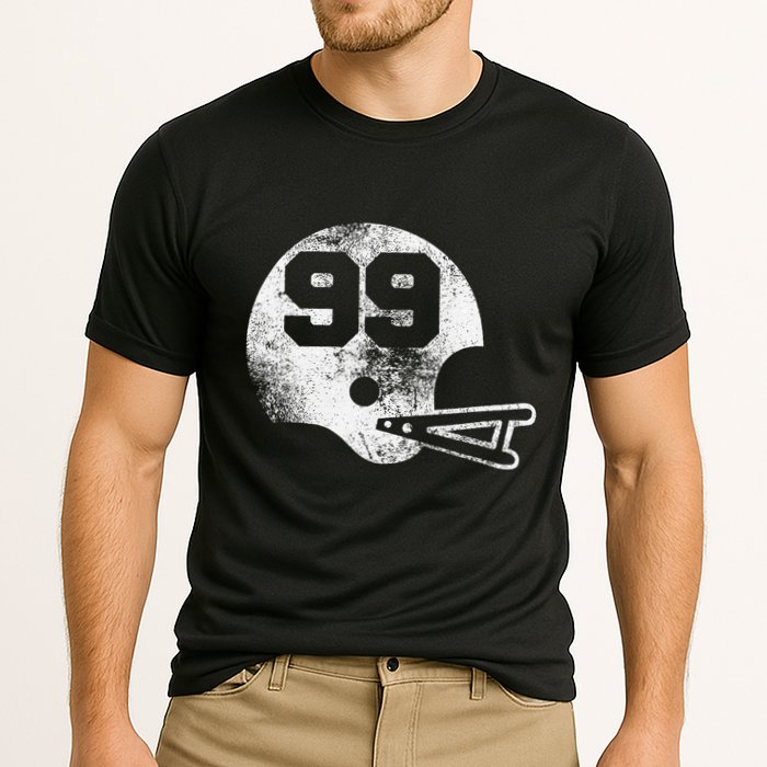 Vintage Football Jersey Number 99 Player Number Performance Shirt