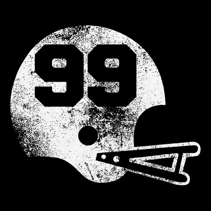 Vintage Football Jersey Number 99 Player Number Performance Shirt
