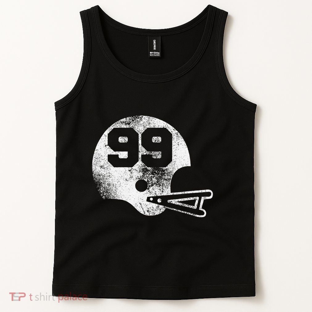 Vintage Football Jersey Number 99 Player Number Tank Top