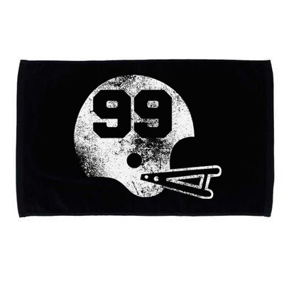 Vintage Football Jersey Number 99 Player Number Microfiber Hand Towel