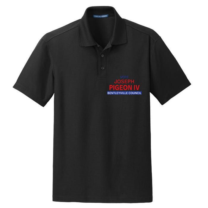 Vote for Joseph Pigeon IV Dry Zone Grid Polo