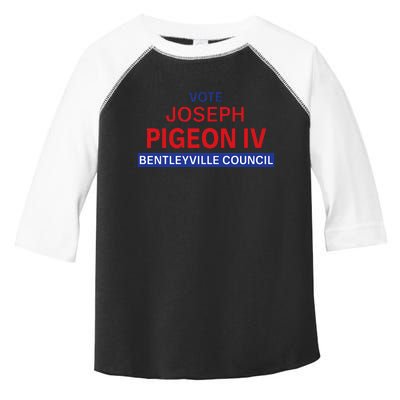 Vote for Joseph Pigeon IV Toddler Fine Jersey T-Shirt