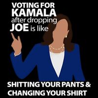 Voting For Kamala After Dropping Joe Is Like Shitting 16 in Basic Backpack