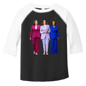 Vote For Kamala President Campaign Toddler Fine Jersey T-Shirt