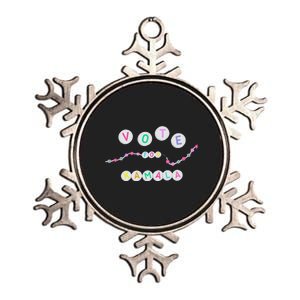 Vote For Kamala Charm Bracelet Support For Kamala Harris Metallic Star Ornament