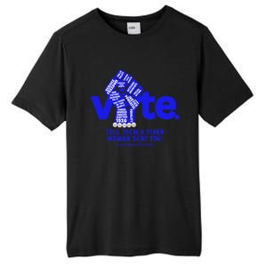 Vote For Kamala 2024 President Tall Fusion ChromaSoft Performance T-Shirt