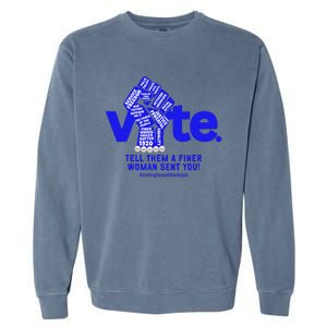 Vote For Kamala 2024 President Garment-Dyed Sweatshirt