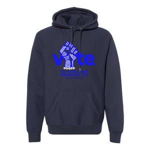 Vote For Kamala 2024 President Premium Hoodie