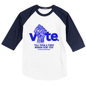 Vote For Kamala 2024 President Baseball Sleeve Shirt