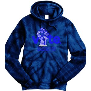 Vote For Kamala 2024 President Tie Dye Hoodie