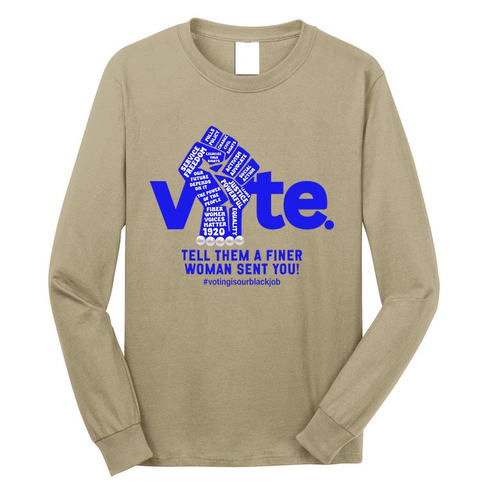 Vote For Kamala 2024 President Long Sleeve Shirt