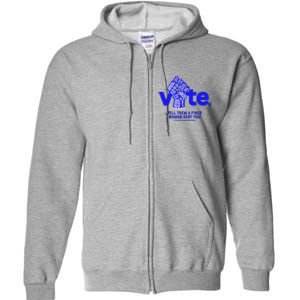 Vote For Kamala 2024 President Full Zip Hoodie