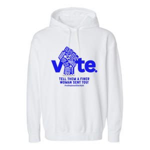 Vote For Kamala 2024 President Garment-Dyed Fleece Hoodie