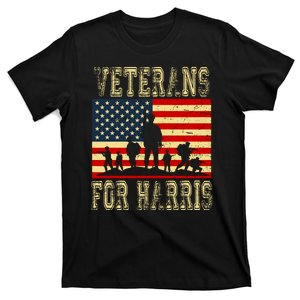 Veterans For Kamala Harris 2024 T-Shirt