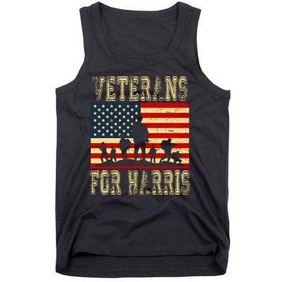 Veterans For Kamala Harris 2024 Tank Top