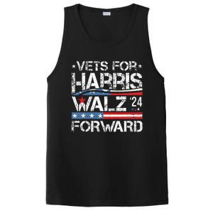 Vets For Kamala Harris Tim Walz Veterans For Harris PosiCharge Competitor Tank