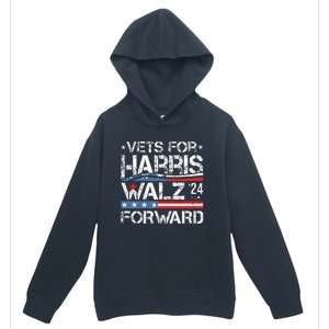 Vets For Kamala Harris Tim Walz Veterans For Harris Urban Pullover Hoodie