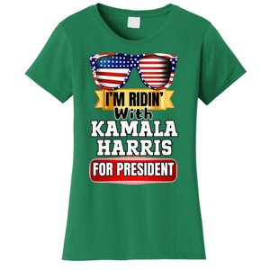 Vote For Kamala Harris 2024 President Election Campaign Women's T-Shirt