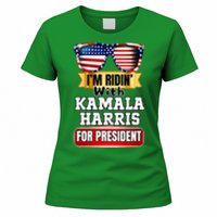 Vote For Kamala Harris 2024 President Election Campaign Women's T-Shirt