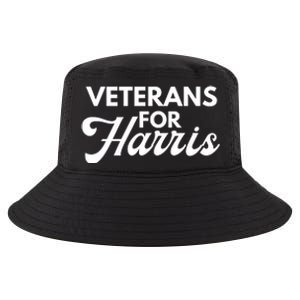 Veterans For Kamala Harris 2024 Election Cool Comfort Performance Bucket Hat