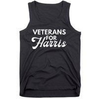 Veterans For Kamala Harris 2024 Election Tank Top