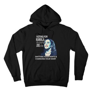 Voting For Kamala After Dropping Joe Is Like Shitting Hoodie