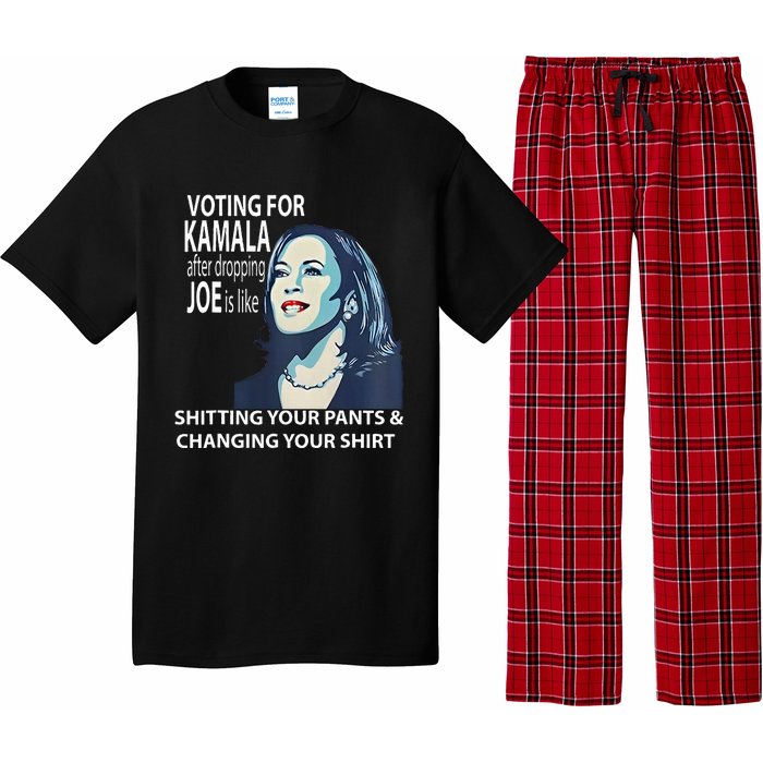 Voting For Kamala After Dropping Joe Is Like Shitting Pajama Set