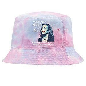 Voting For Kamala After Dropping Joe Is Like Shitting Tie-Dyed Bucket Hat