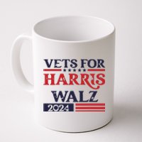 Vets For Kamala Harris Tim Walz Veterans For Harris Coffee Mug