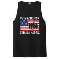 Veterans For Kamala Harris 2024 Election Usa Flag Military PosiCharge Competitor Tank