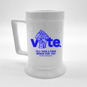 Vote For Kamala 2024 President Beer Stein