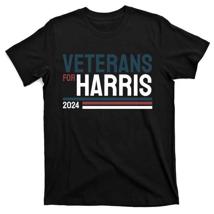 Veterans For Kamala Harris 2024 T-Shirt