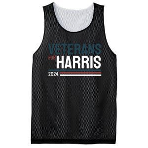 Veterans For Kamala Harris 2024 Mesh Reversible Basketball Jersey Tank