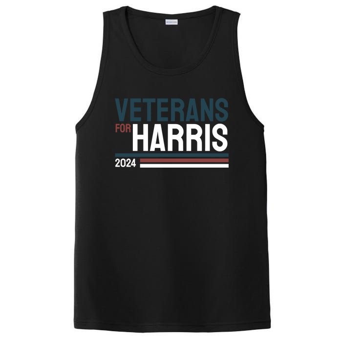 Veterans For Kamala Harris 2024 PosiCharge Competitor Tank