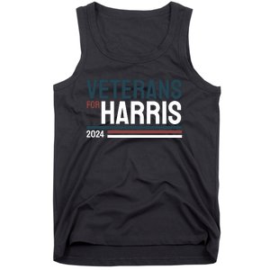 Veterans For Kamala Harris 2024 Tank Top