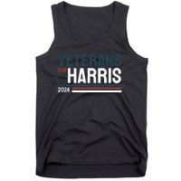 Veterans For Kamala Harris 2024 Tank Top