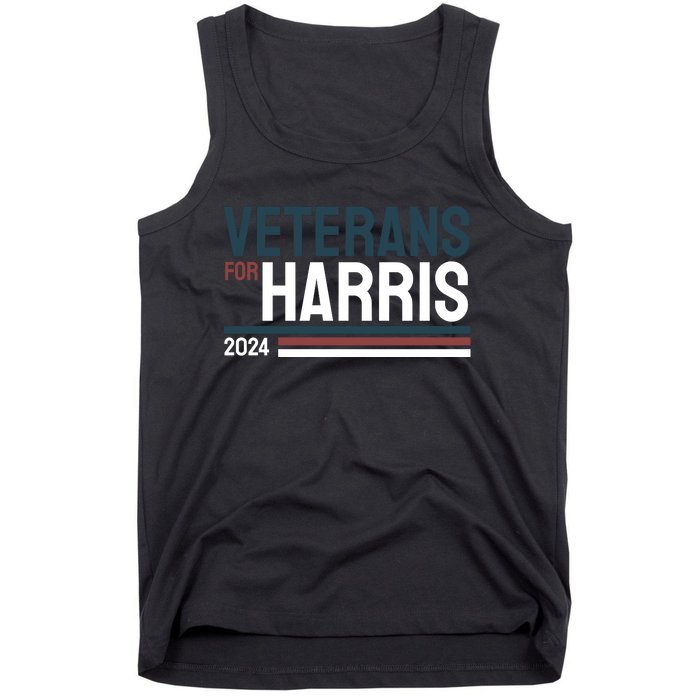 Veterans For Kamala Harris 2024 Tank Top